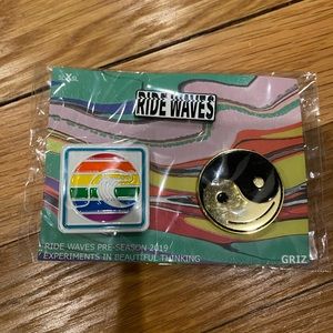 GRiZ Ride Waves pin set from album preorder